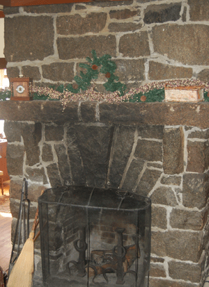 Huttlinger House - Fireplace